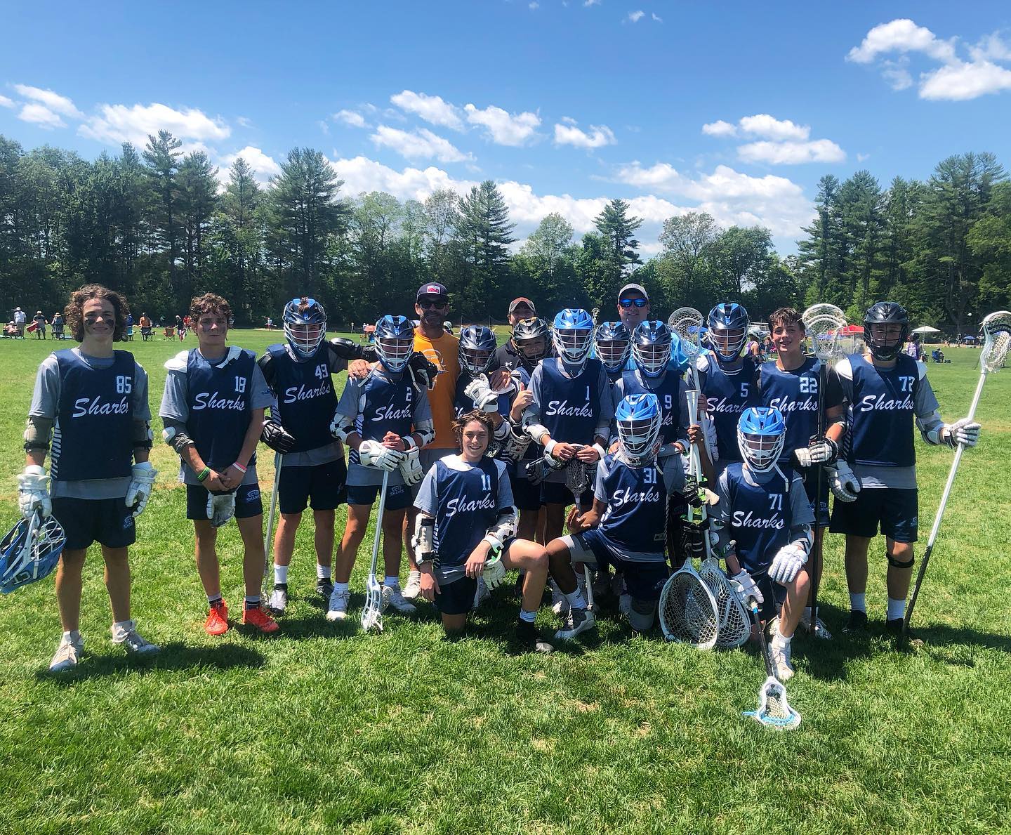 Our 2026 boys competed against the World Lacrosse Foundation today at Saratoga - special thanks to Casey Powell for speaking to the team after the game!