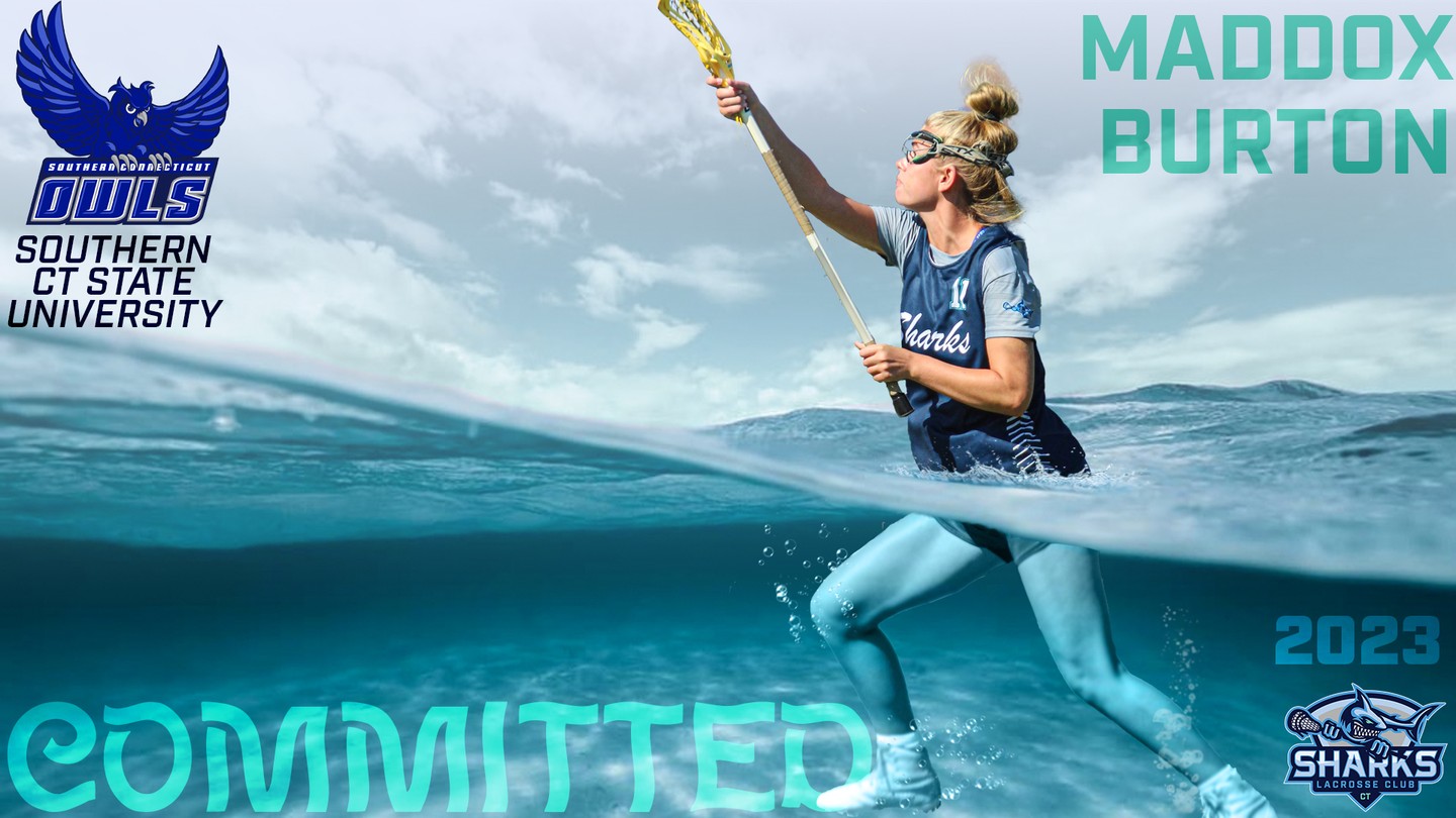 We are starting our class of 2023 commits! 🦈🥍

Congratulations to Maddox Burton ‘23 on the commitment to continue her education and play lacrosse at Southern CT State University! 

#SharkAlumni #ShorelineLax